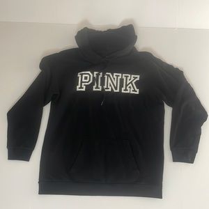 Victoria secret woman’s black hoodie Medium